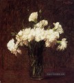 weiße Gartennelken Blumenmaler Henri Fantin Latour